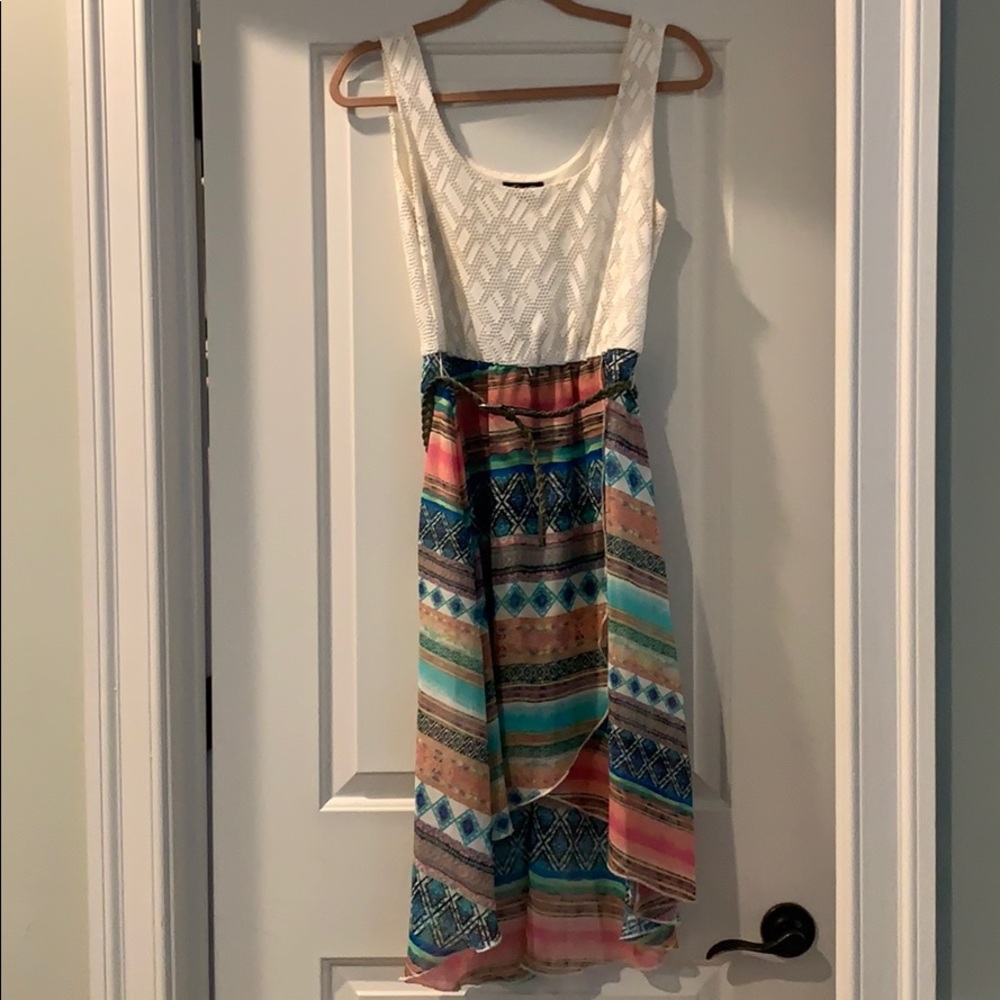 AS U WISH High Low Boho Dress